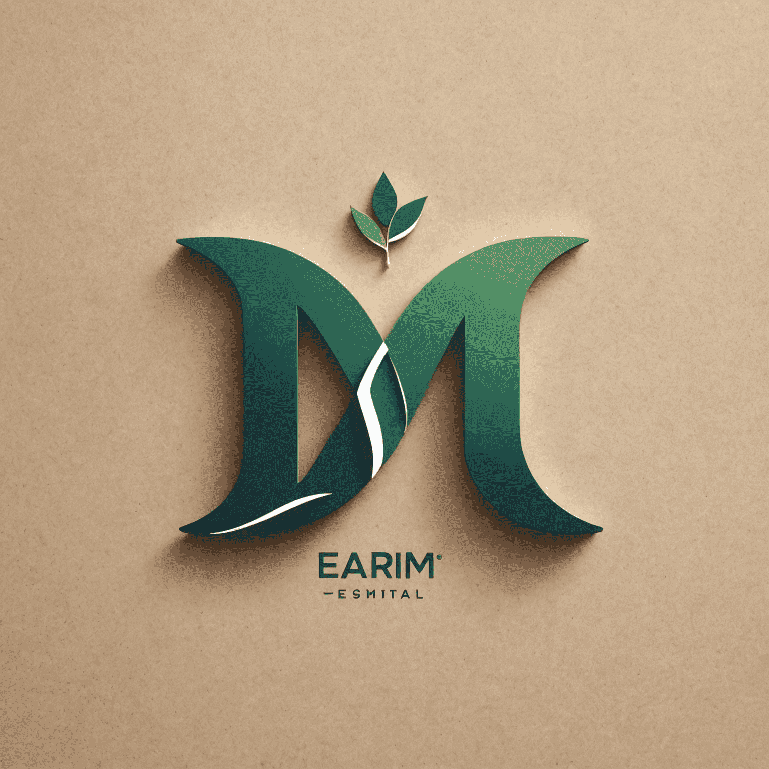 EarnM logo - A stylized 'E' and 'M' combined, representing financial growth and stability