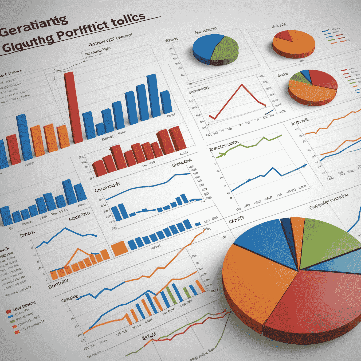 A dynamic chart showing an aggressive growth portfolio with a large allocation to stocks, including small-cap and international stocks